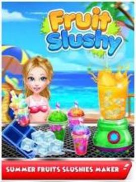 Ice Fruit Slushy Maker - Food Maker - Ice Drink游戲截圖5