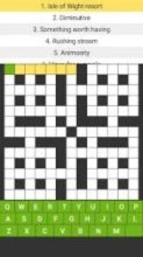 Classic Crosswords Puzzle Game游戲截圖5