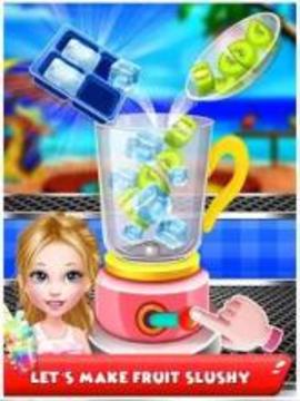 Ice Fruit Slushy Maker - Food Maker - Ice Drink游戲截圖3