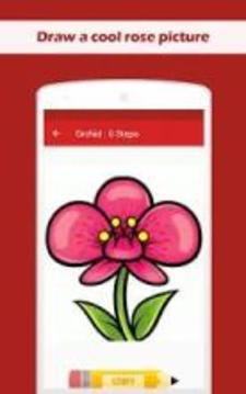 How To Draw a Rose Step by Step游戲截圖1