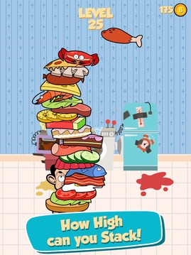 Mr Bean - Sandwich Stack游戏截图4