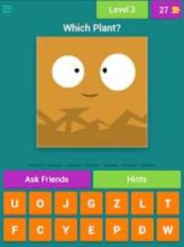 PvZ Plants Icon Quiz游戲截圖3