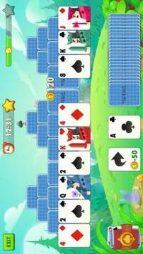 Solitaire Tripeaks : Card War游戲截圖3