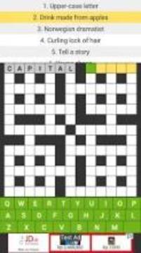 Classic Crosswords Puzzle Game游戲截圖1