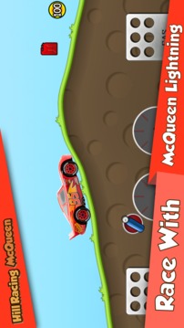 Hill Racing McQueen Lightning游戲截圖4