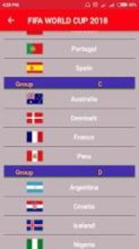 Fifa World Cup Russia 2018 Time Schedule游戲截圖1