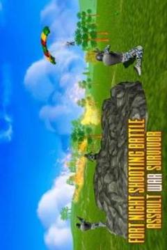 Fort Night Shooting Battle: Assault War Survival游戲截圖1