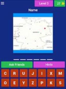 European Cities Quiz游戏截图4