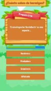 ?Cuanto Sabes De Hormigas? - Trivial游戲截圖1