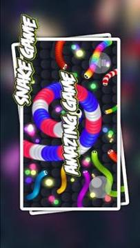 Snake Worm Slither : Online game游戲截圖1