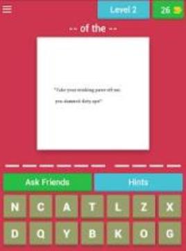 Movie Quotes Quiz游戲截圖4
