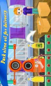 Olive Oil Cooking Factory: Food Maker Chef Games游戲截圖4