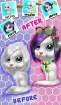 Pet Care & Animal Makeover: Pet Hair Salon Games游戲截圖3