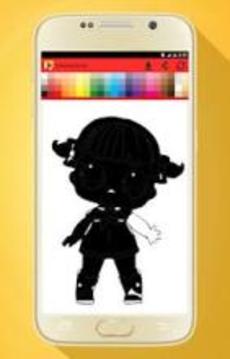 Coloring Book for Dolls surprise游戲截圖3