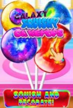 Galaxy Squishy Cake Pops - Kids Fun Dessert Food游戲截圖3