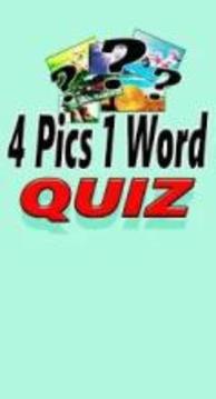 4 Synonyms Equals 1 Word - Guess The Word Pic Quiz游戲截圖4