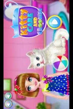 Cute Kitty care game游戲截圖2
