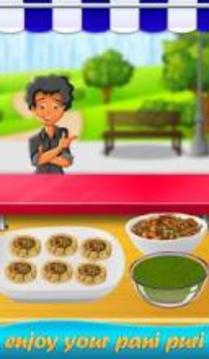 Panipuri India Food Cooking ! Golgappa Recipe游戲截圖1