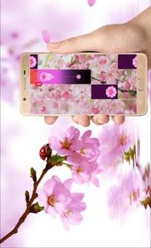 Pink Flowers Piano Tiles 2019游戲截圖5