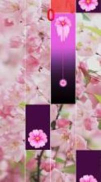 Pink Flowers Piano Tiles 2019游戲截圖1