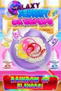 Galaxy Squishy Cake Pops - Kids Fun Dessert Food游戲截圖2