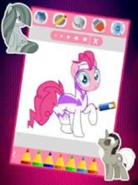 coloring my little pony mlp游戲截圖2