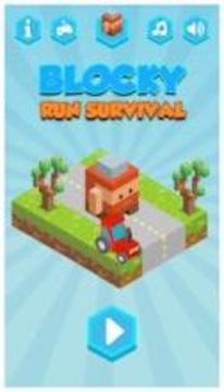 Blocky Run Survival游戲截圖3
