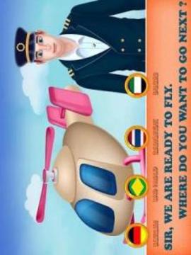 Little Helicopter Garage - Repair and Wash Game游戲截圖2