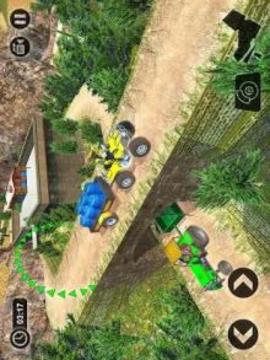 ATV Quad Bike Rider 2018: Uphill Cargo Transporter游戲截圖1