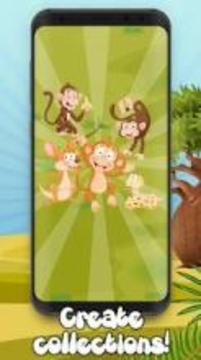Monkey Clicker Evolution and Merge Game游戲截圖3