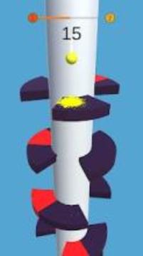 Rise up Helix - Ball Drop游戲截圖2