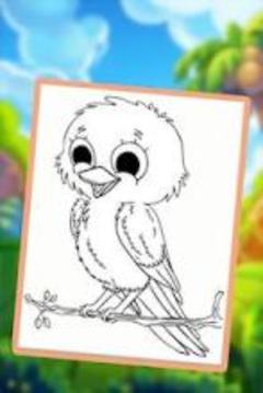 Birds Coloring Book 2018! Free Paint Game游戲截圖3
