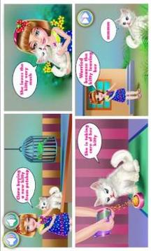 Cute Kitty care game游戲截圖5