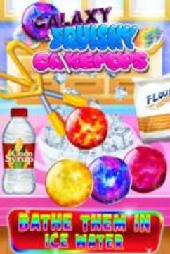 Galaxy Squishy Cake Pops - Kids Fun Dessert Food游戲截圖4