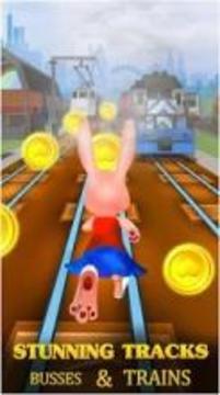 Bunny 3D: Endless Runner游戲截圖1
