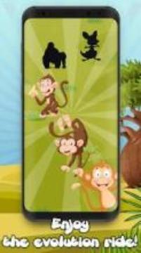 Monkey Clicker Evolution and Merge Game游戲截圖1