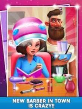Barber Shop Beard Styles Hair Salon Games游戲截圖2