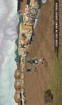 US Army Robot Transport Truck Driving Games游戲截圖5