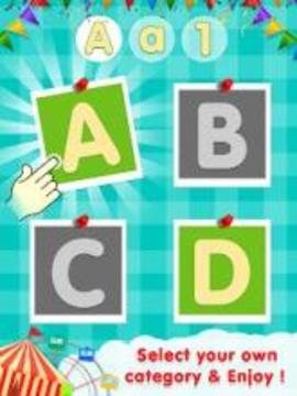 FunFair Tracing Book - Alphabets & Numbers Tracing游戲截圖4