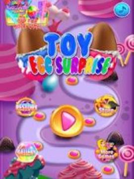 Surprise Eggs - Chocolate Kids Eggs Prize Toys游戲截圖1