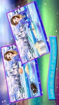 Ice Princess Castle Cake Maker游戲截圖3