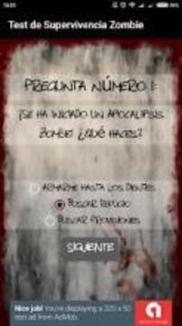Test de Supervivencia Zombie游戲截圖5