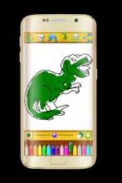 Coloring Dinosaurs For Fun游戲截圖2