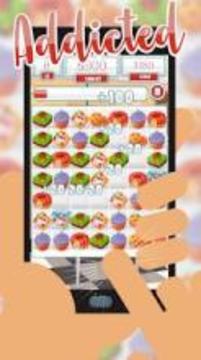 Dessert Match Link The Cake Game游戲截圖1
