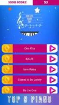 Dua Lipa Piano Tap游戲截圖5