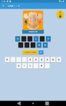 Guess the Character Quiz Game游戲截圖2