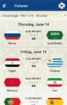 Nepal: Fantasy World Cup 2018 Russia游戲截圖5