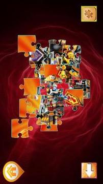 Nexo Knights Warrior shadow puzzle game游戲截圖1