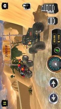 Off Road Monster Truck : Ford Raptor Xtreme Racing游戲截圖4