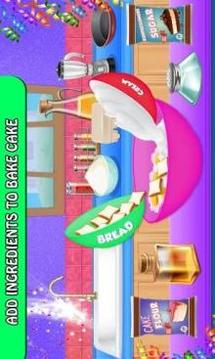 Princess Castle Wedding Cake Cooking: Food Maker游戲截圖1